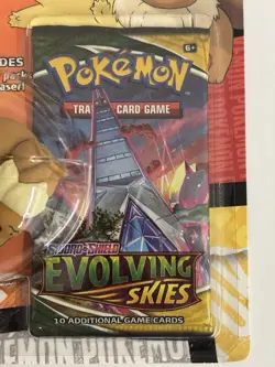 Pokemon Back to School Eevee Eraser 2 Pack Blister English Evolving Skies RARE - Image 4