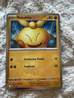 Makuhita 068 Cosmos Holo Promo MEP Perfect Order Pokemon NM - Image 1