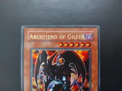 Yugioh - Archfiend of Gilfer JMP-EN003 Ultra Rare Promo - Image 2
