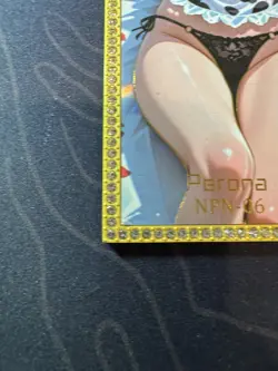 Goddess Perona Bikini Diamond Numbered Metal Card Waifu Doujin One Piece - Image 5