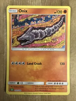 Onix CLV 010/034 TCG Classic Collection Pokemon Card NM - Image 1