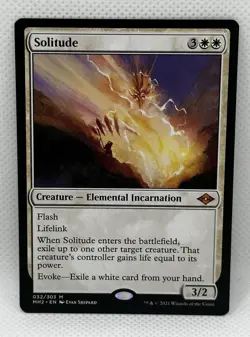 Solitude Modern Horizons 2 Regular MTG Card NM Condition - Image 1