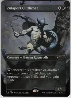 MTG Zulaport Cutthroat Rainbow Foil Foil NM Secret Lair Drop Series Magic 1982 - Image 1