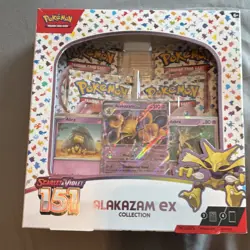 Pokemon Scarlet & Violet 151 Alakazam ex Collection Box English Promo - Image 1