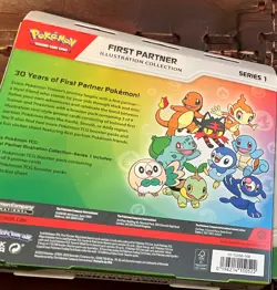 Pokemon TCG First Partner Illustration Collection Series 1 Box New Sealed - Image 2