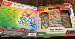 Pokemon TCG First Partner Illustration Collection Series 1 Box New Sealed - Image 3