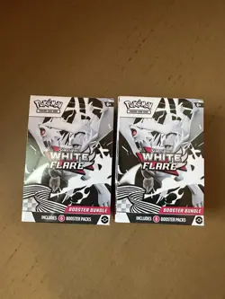 Pokemon TCG: Scarlet & Violet - White Flare Booster Bundle X2 - Image 1