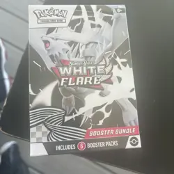Pokemon TCG Scarlet & Violet White Flare Booster Bundle – Factory Sealed – 6 Pac - Image 1