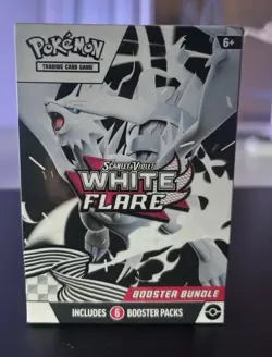 Pokemon Scarlet & Violet White Flare Booster Bundle Box Sealed - Image 1