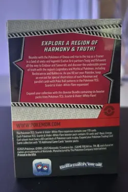 Pokemon Scarlet & Violet White Flare Booster Bundle Box Sealed - Image 2