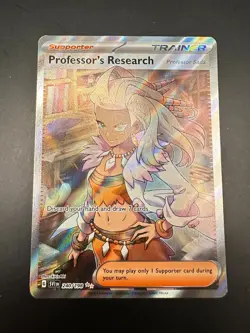Pokemon TCG Professor’s Research 240/198 Secret Rare Scarlet & Violet Base Set - Image 1