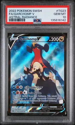 PSA 10 Garchomp V TG23/TG30 Astral Radiance Pokemon - Image 1