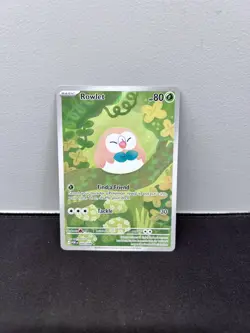 Pokemon TCG Perfect Order Rowlet Illustration Rare 090/088 - Image 1