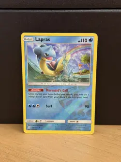 Lapras - 36/236 - SM - Unified Minds - Reverse Holo - Pokemon TCG 2019 - Image 1