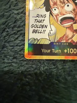 One Piece TCG OP15 Gold Don!!! English Adventure on Kami’s Island Luffy CCG - Image 2