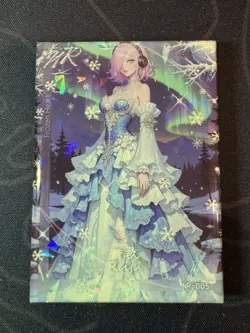 Goddess Reiju Snow World Preimium Thick Card Waifu Doujin One Piece Full Art - Image 1