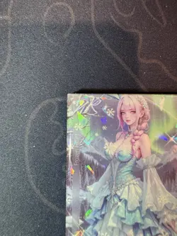 Goddess Rebecca Snow World Preimium Thick Card Waifu Doujin One Piece Full Art - Image 2