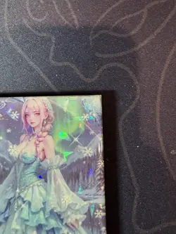 Goddess Rebecca Snow World Preimium Thick Card Waifu Doujin One Piece Full Art - Image 3