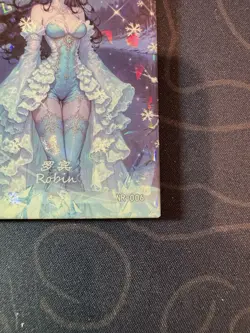 Goddess Robin Snow World Preimium Thick Card Waifu Doujin One Piece Full Art - Image 4