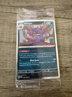 Gengar Gamestop Promo Perfect Order Pokemon Card TCG Sealed - Image 1