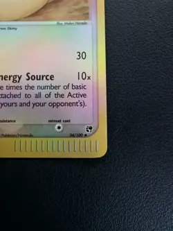 Pokemon Card Delcatty 34/100 EX Sandstorm Reverse Holo Uncommon - Image 5