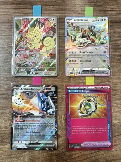 Pokemon TCG Bundle|X4 Cards | Surging Sparks|Ace Spec,Double Rares & IR |English - Image 1
