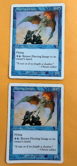 2x Fleeting Image - 7th Edition - Magic The Gathering NM/M (Never Played) - Image 1
