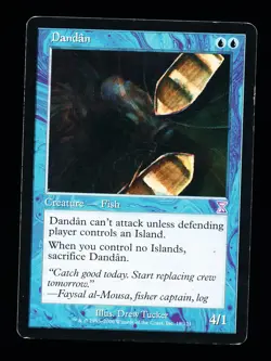 * * 1x Dandan x1 * * Time Spiral MTG LP-MP Light to Moderate Play - Image 1