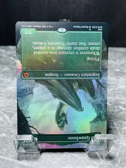 Old Gnawbone (Borderless) Foil Aventures in the Forgotten Realms MTG English - Image 2