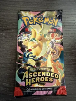 (50x) ASCENDED HEROES Pokemon TCG Booster Pack Lot SEALED IN HAND UNWEIGHED - Image 4