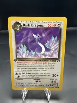 Pokemon Dark Dragonair 33/82 Team Rocket Regular 1st Edition - Image 1