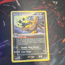 Pokemon Dark Dragonite Rare Stage 2 EX Team Rocket Returns 15/109 120 HP English - Image 1