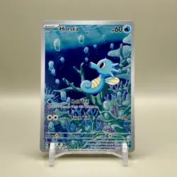Horsea 067/064 Illustration Rare Pokemon Sv: Shrouded Fable Holo - Image 1