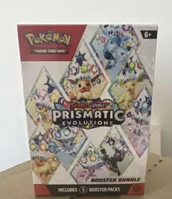 Pokemon TCG English Scarlet & Violet Prismatic Evolution Booster Bundle Sealed - Image 1
