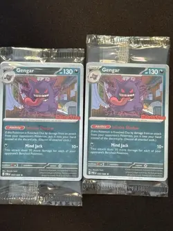 Pokemon GameStop Stamped Exclusive Gengar Promo Sealed 050/088 - Image 1