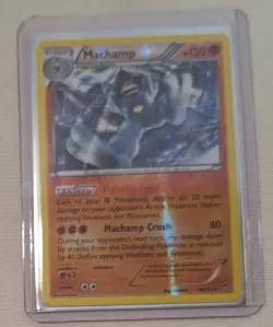 Pokemon TCG Generations Machamp 42/83 REVERSE HOLO RARE - Image 1