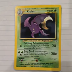 Pokemon Crobat Neo Revelation 04/64 Holo Rare Unlimited 90 HP - Image 1