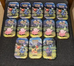 Pokemon TCG: Ascended Heroes Mini Tins x 13 (26 Packs) | Brand New & Sealed - Image 1