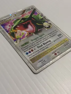Pokemon Rayquaza C LV.X DP Black Star Promotional DP47 Holo Promo - Image 3