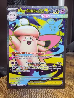 Mega Clefable ex 103/088 - Ultra Rare Perfect Order Pokemon TCG - Near Mint - Image 1