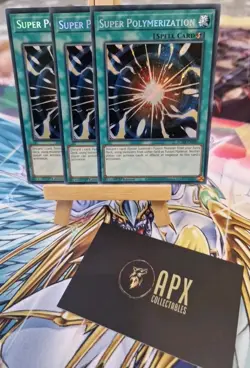 Yu-Gi-Oh - 3 x Super Polymerization - BLMR-EN089 - Secret Rare - 1st Ed - M/NM - Image 1