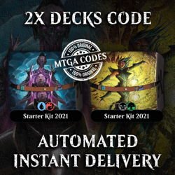 MTGA MTG Arena Code Card Starter Kit 2021 Deck - 2x Decks - INSTANT - Image 1