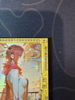 Goddess Reiju Diamond Golden Card Metal Bikini Waifu Doujin Numbered One Piece - Image 3