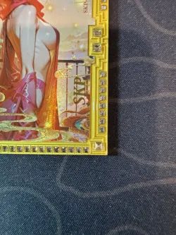 Goddess Reiju Diamond Golden Card Metal Bikini Waifu Doujin Numbered One Piece - Image 4