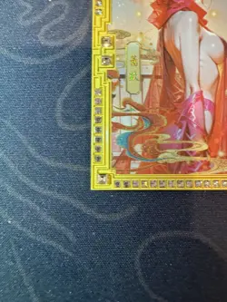 Goddess Reiju Diamond Golden Card Metal Bikini Waifu Doujin Numbered One Piece - Image 5