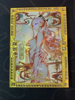Goddess Shirahoshi Diamond Card Metal Bikini Waifu Doujin Numbered One Piece - Image 1