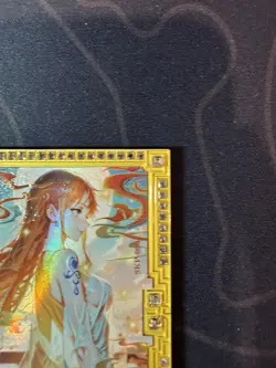 Goddess Nami Diamond Card Metal Bikini Waifu Doujin Numbered One Piece - Image 3