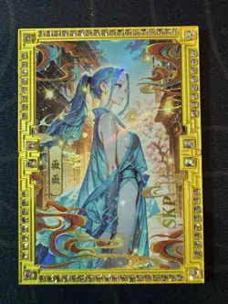 Goddess Vivi Diamond Golden Card Metal Bikini Waifu Doujin Numbered One Piece - Image 1