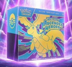 ◓Pokemon Trading Card Game: Mega Evolution Ascended Heroes Elite Trainer Box - Image 1