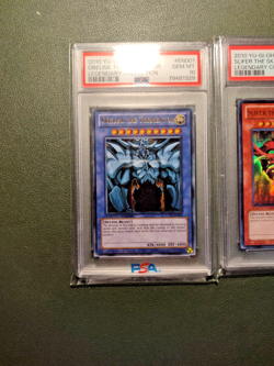 Yu-Gi-Oh! Egyptian God Card Set 2010 LC01 EN00 PSA 10 Gem Mint EVEN SEQUENTIAL - Image 3